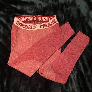 Gymshark Red Contour Leggings